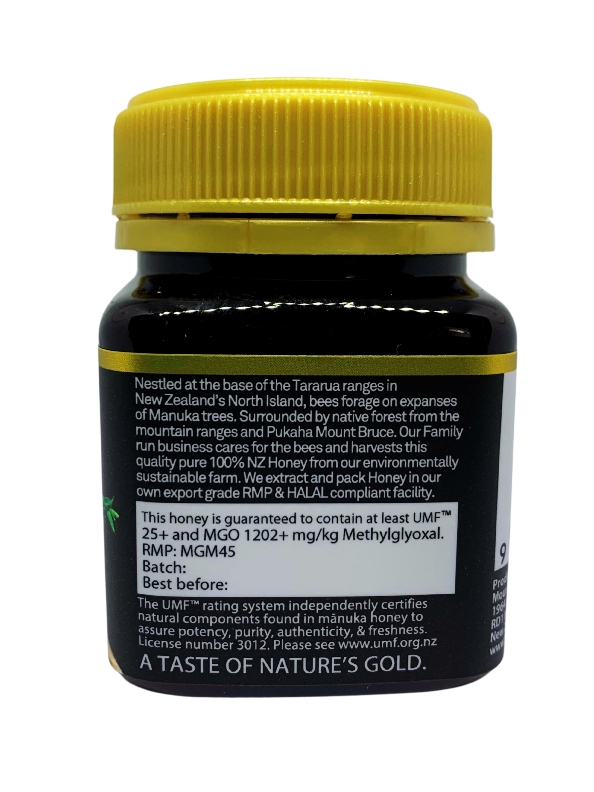 Mountain Gold Manuka Honey UMF25+ MGO 1202+