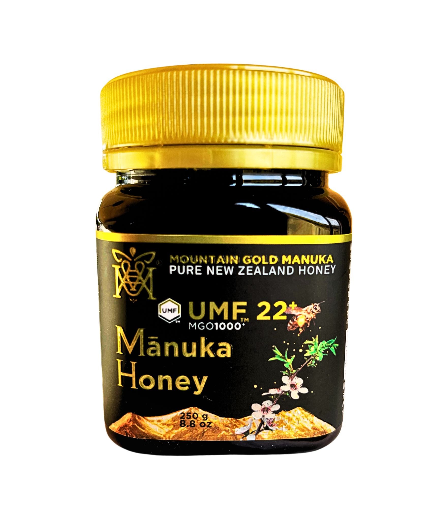Mountain Gold Manuka Honey UMF22+ MGO 1000+