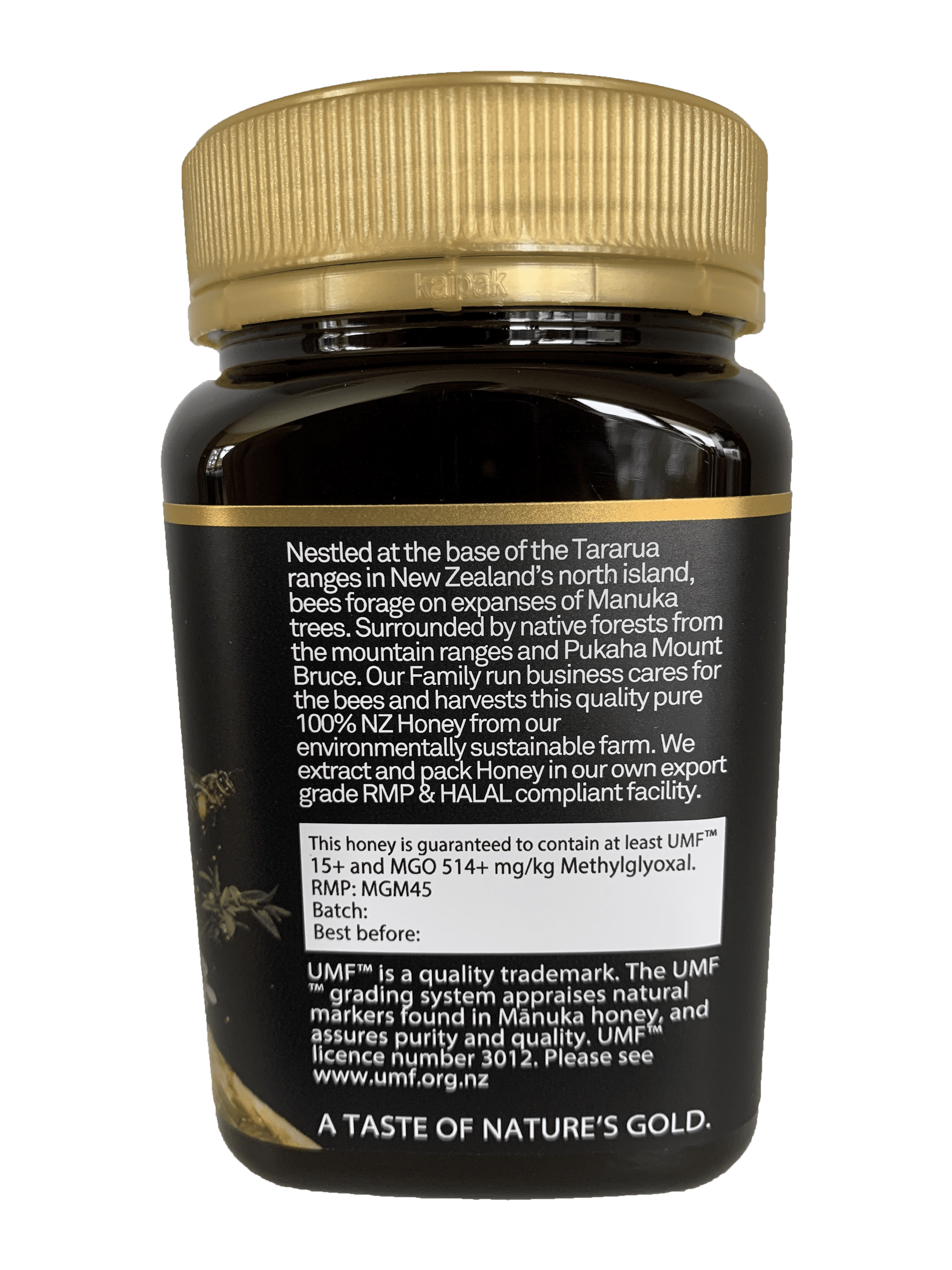 Mountain Gold Manuka Honey UMF15+ MGO 514+