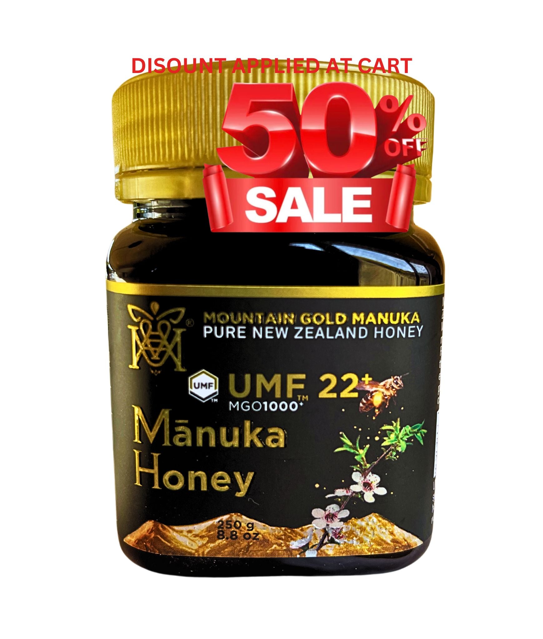Mountain Gold Manuka Honig UMF20+ MGO 829+
