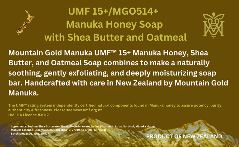 Mountain Gold Manuka Honig UMF15+ MGO 514+