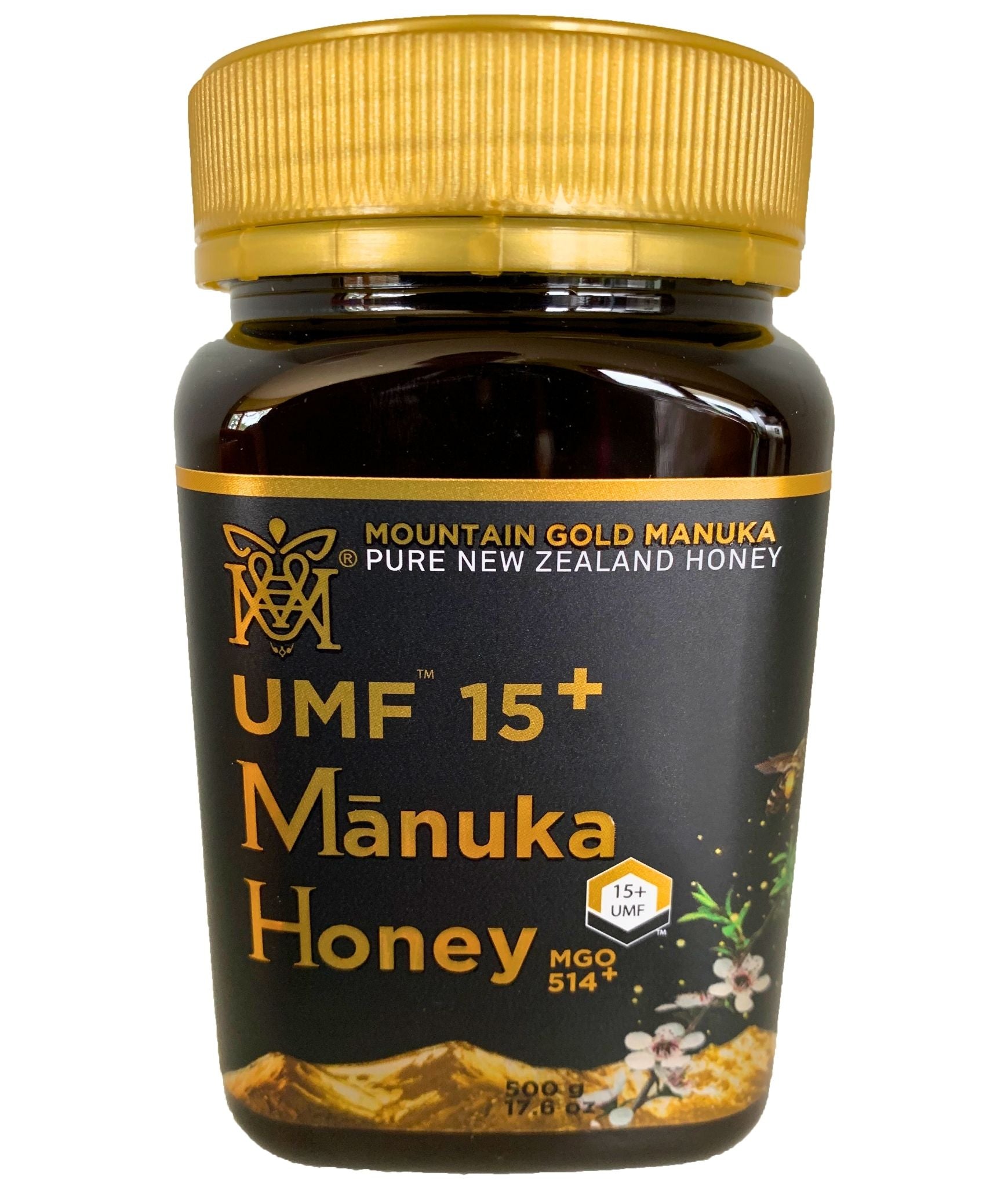 Mountain Gold Manuka Honig UMF15+ MGO 514+