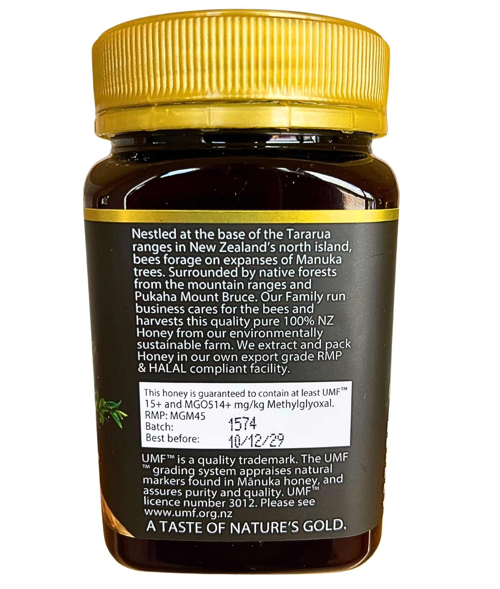Mountain Gold Manuka Honig UMF15+ MGO 514+