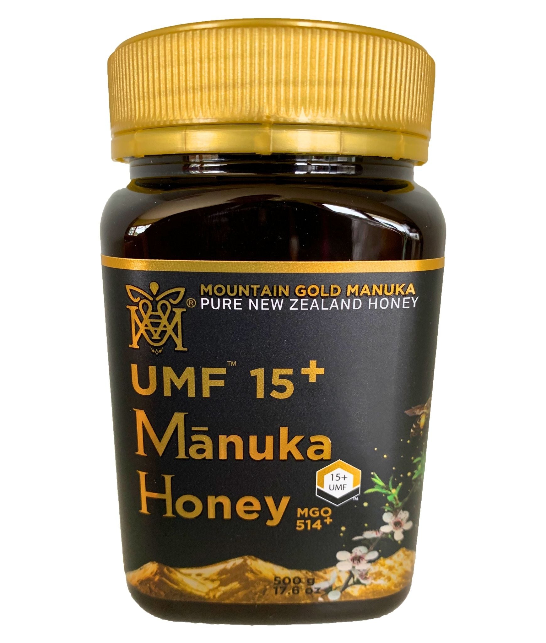 Mountain Gold Manuka Honig UMF15+ MGO 514+