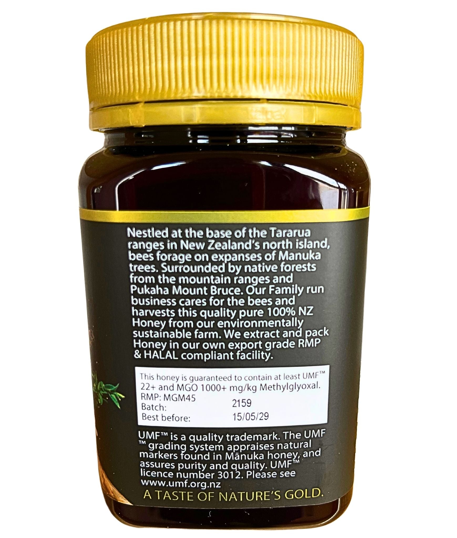 Mountain Gold Manuka Honig UMF20+ MGO 829+