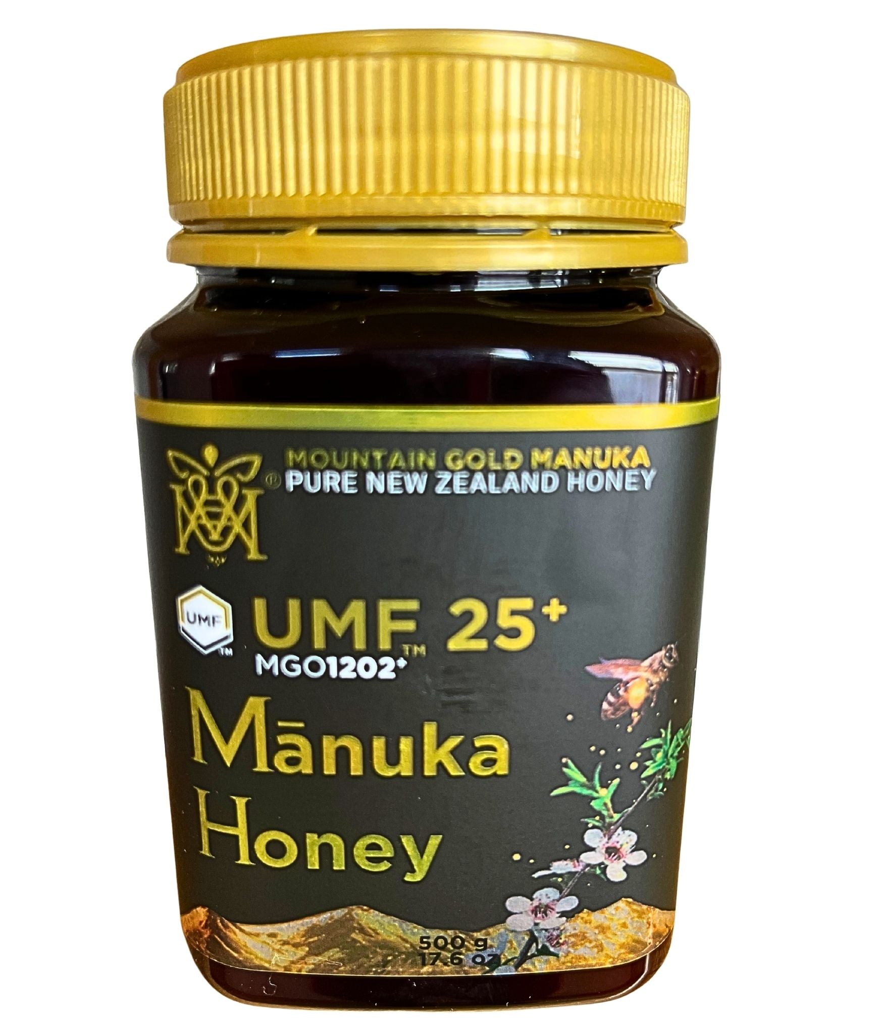 Mountain Gold Manuka Honig UMF25+ MGO 1202+
