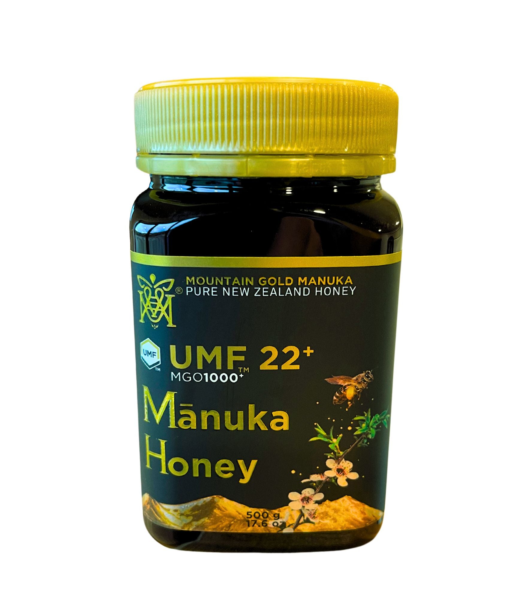 Mountain Gold Manuka Honey UMF22+ MGO 1000+