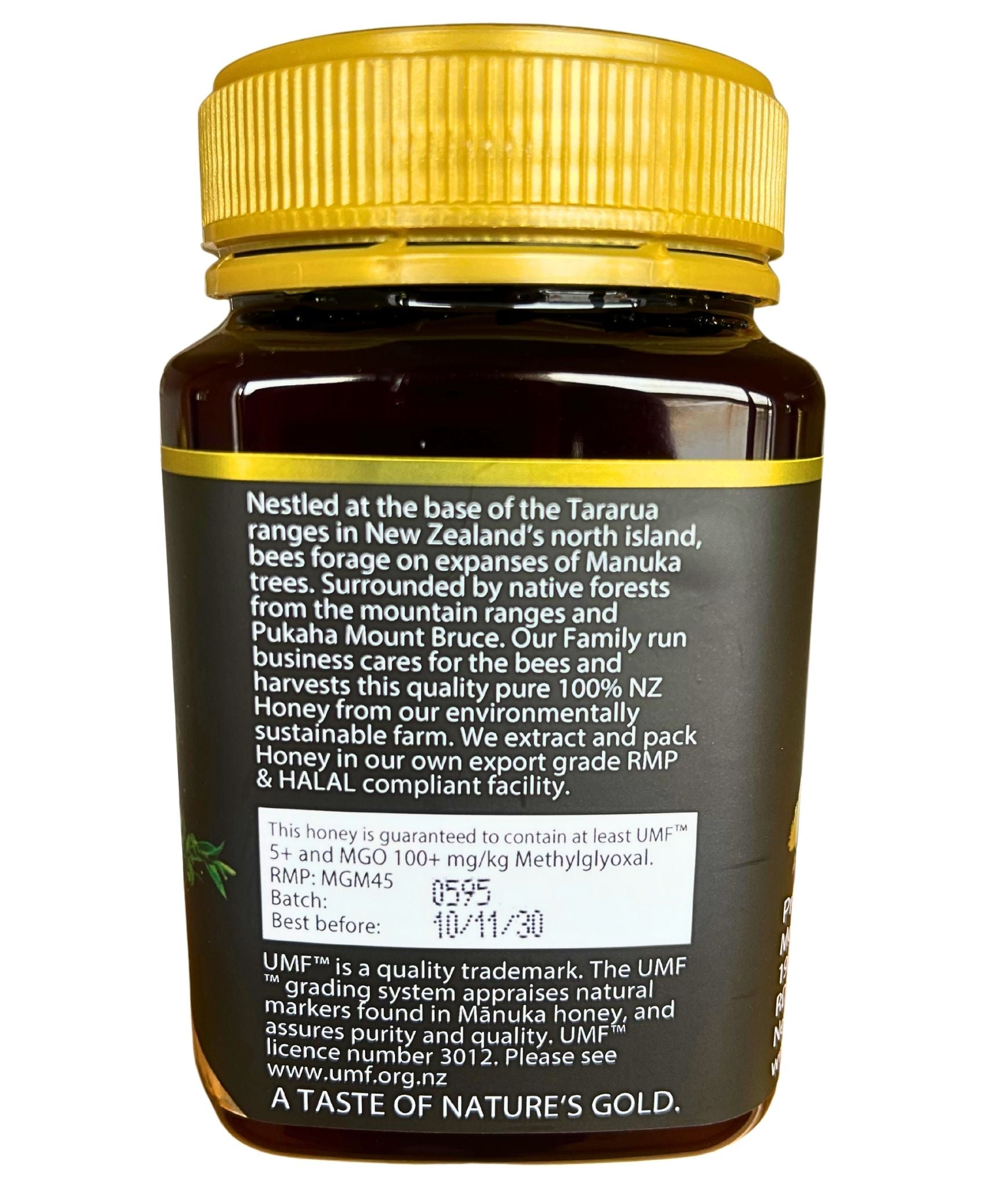 Mountain Gold Manuka Honey UMF5+ MGO100+