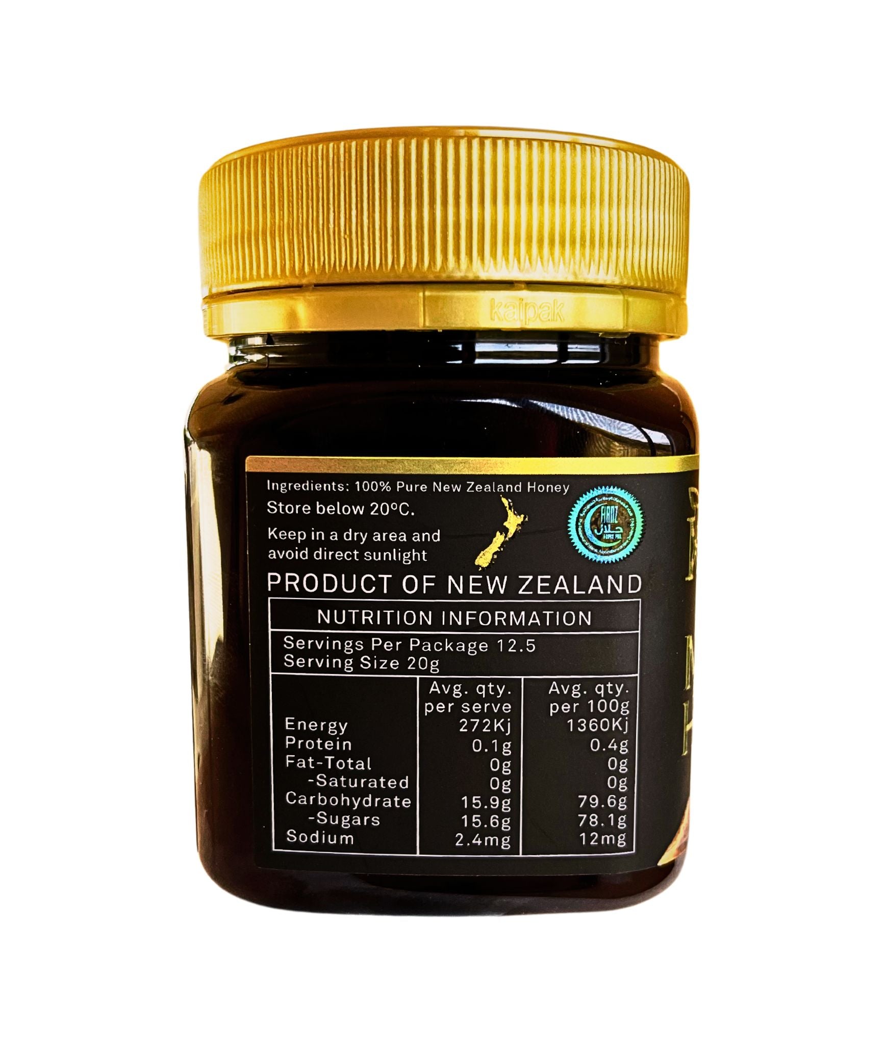 Mountain Gold Manuka Honey UMF22+ MGO 1000+