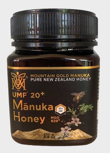 Mountain Gold Manuka Honey UMF20+ MGO 829+